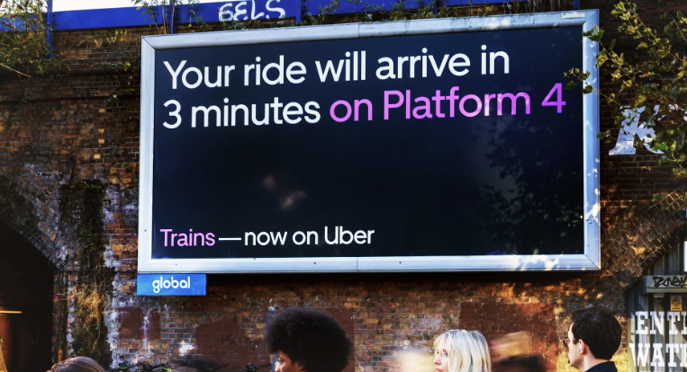 Trains on Uber